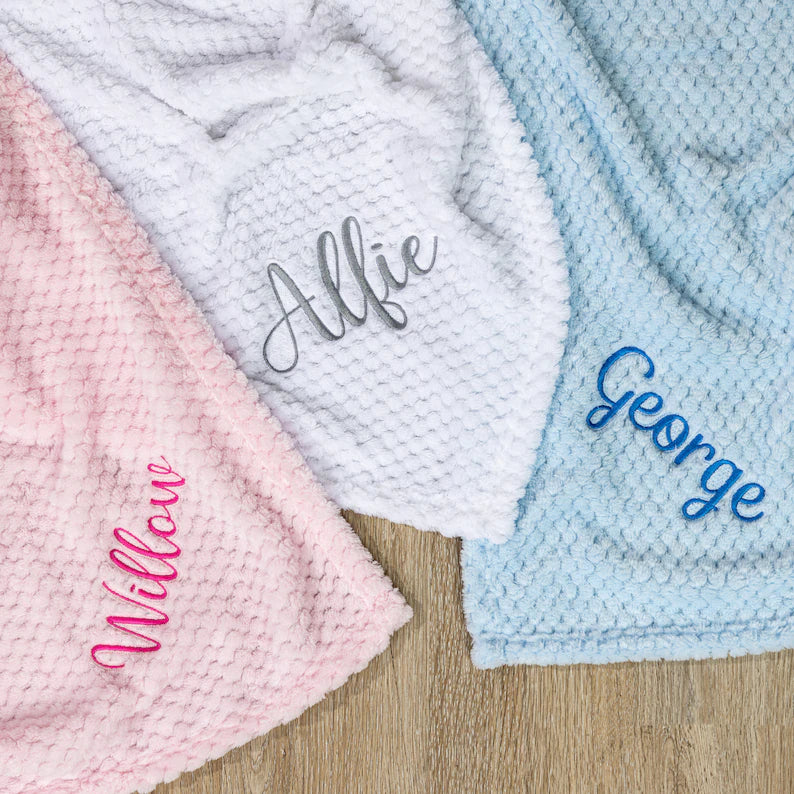 Couverture bébé personnalisée